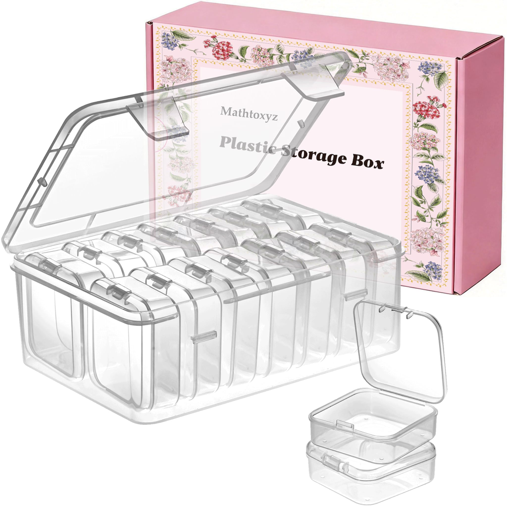 Glass Bead Box Organizer - 48
