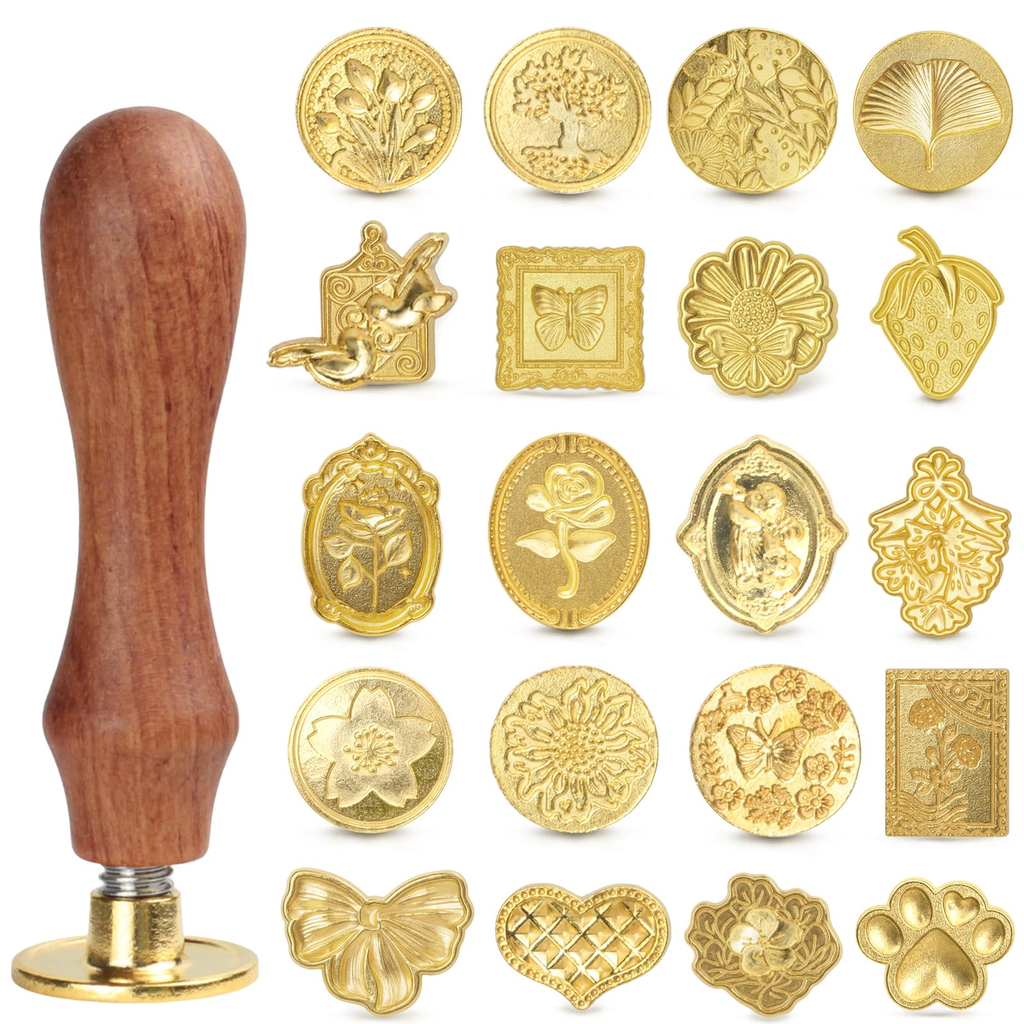 Wax Stamp Letter Set - Floral