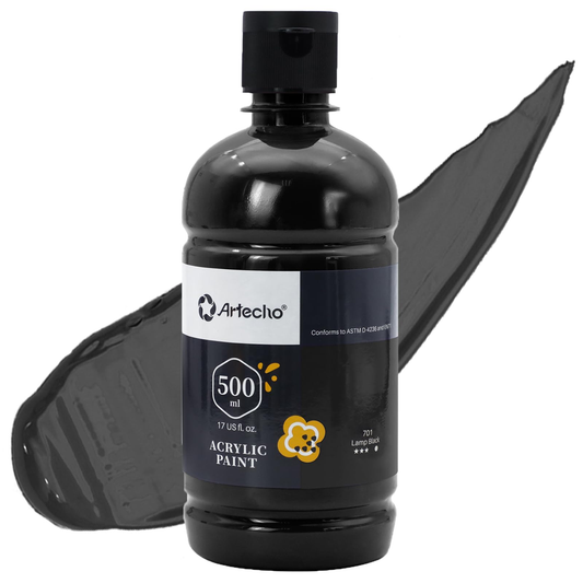 Gaelois Summitedge Craft Large Acrylic Paints Black