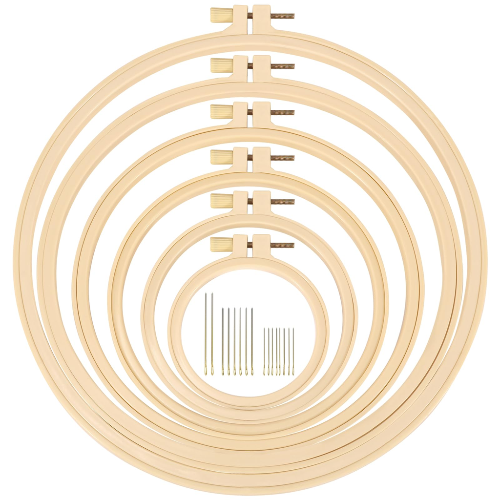 Gaelois Summitedge Craft Clear Embroidery Hoop Natural