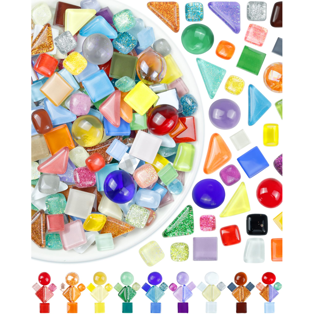 Gaelois Summitedge Craft Compact Mosaic Tiles White