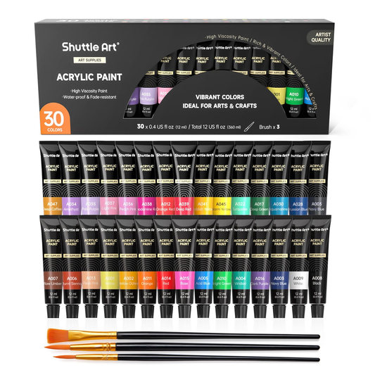 Acrylic Paint Tube Set - 6-color