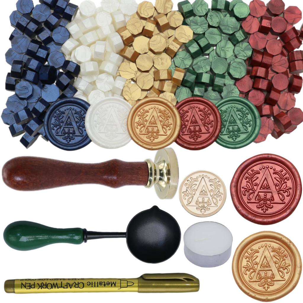 Wax Stamp Letter Set - Modern